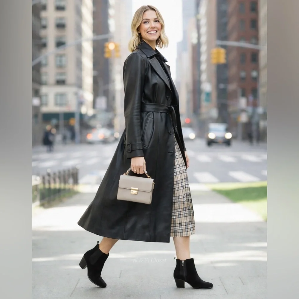 DV by Dolce Vita Collyns Black Faux Suede Ankle Booties Size 11 New With Box - Picture 3 of 12